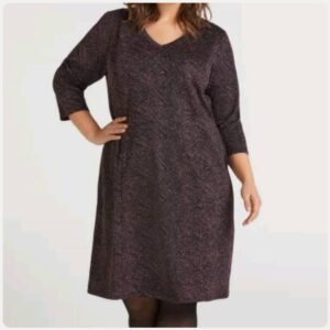 Kjole til fest med lurex